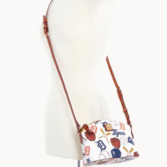 Dooney & Bourke MLB Detroit Tigers Leather Suki Crossbody - Picture 3 of 3